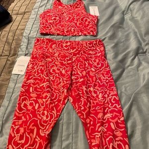 Althea jogger set unique fun print did not fit me